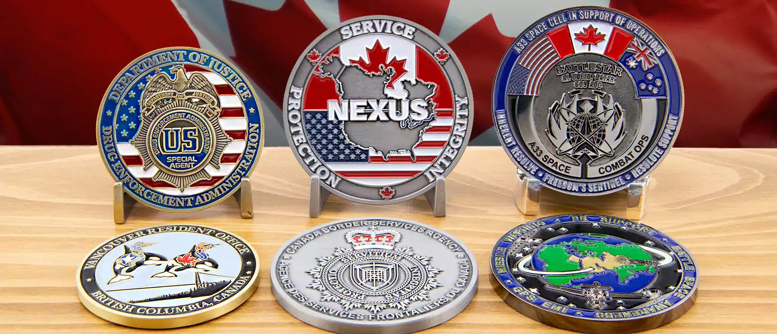 Monete canadesi personalizzate