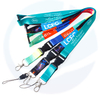 Produttore di costi di spedizione bassa stampato Sublimation Sublimation Strap Polyester Lanyards personalizzati con logo personalizzato